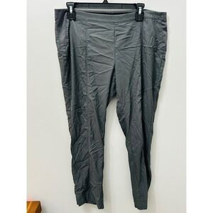 Simply Vera Vera Wang PL Gray Pull On Career Casual Pants